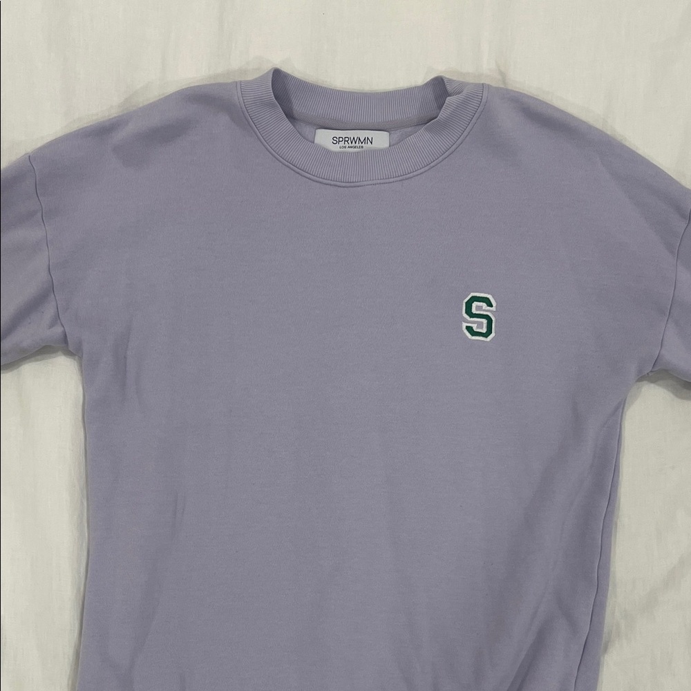 SPRWMN Lavender Crewneck